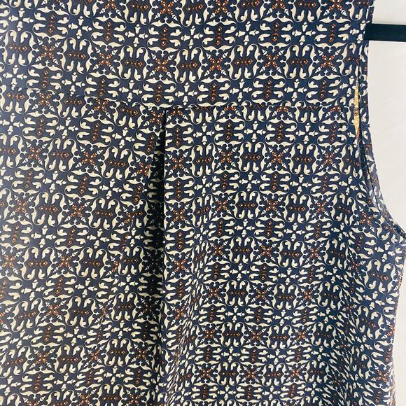 West Kei Patterned Hi Low Tank Top Large - Picture 8 of 8